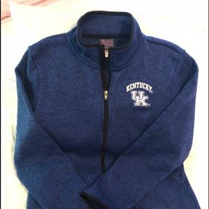 KA Knight Kentucky Wildcat FullZip Jacket Size 16-18